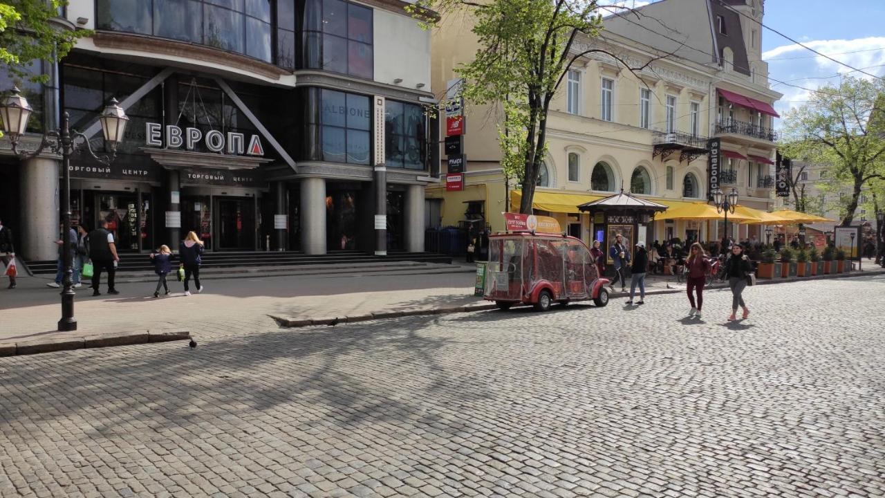 Квартира На Дерибасовcкой 오데사 외부 사진